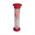 Blank Plastic Sand Timers, 1"W x 3 1/4"L, Long Leadtime